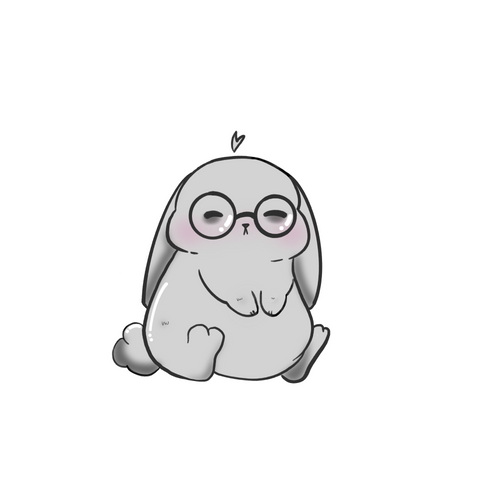 Dust Bunny Sticker